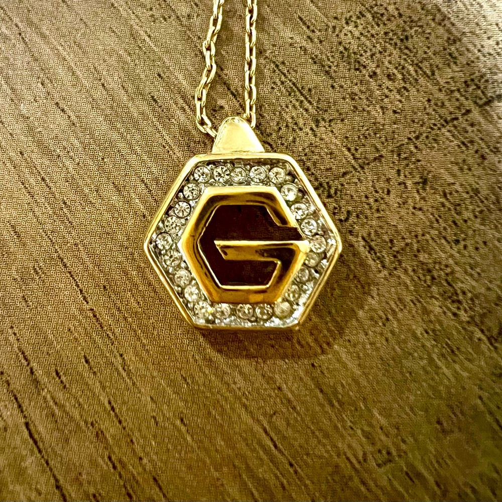 Authentic Givenchy gold plated necklace.